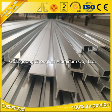 Zhl Usine 6063 T5 Aluminium U Profil